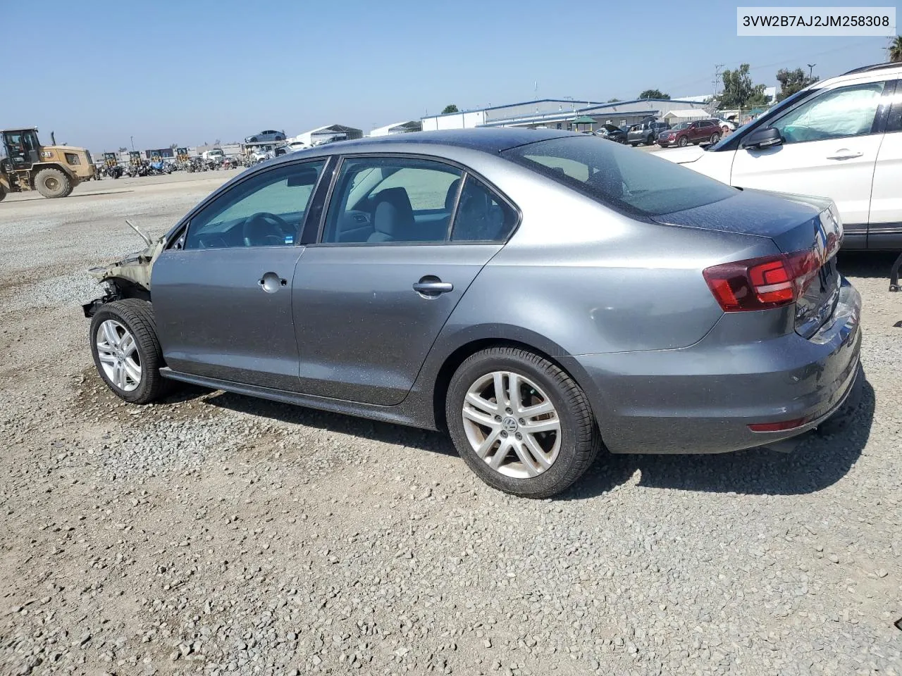 2018 Volkswagen Jetta S VIN: 3VW2B7AJ2JM258308 Lot: 74613354