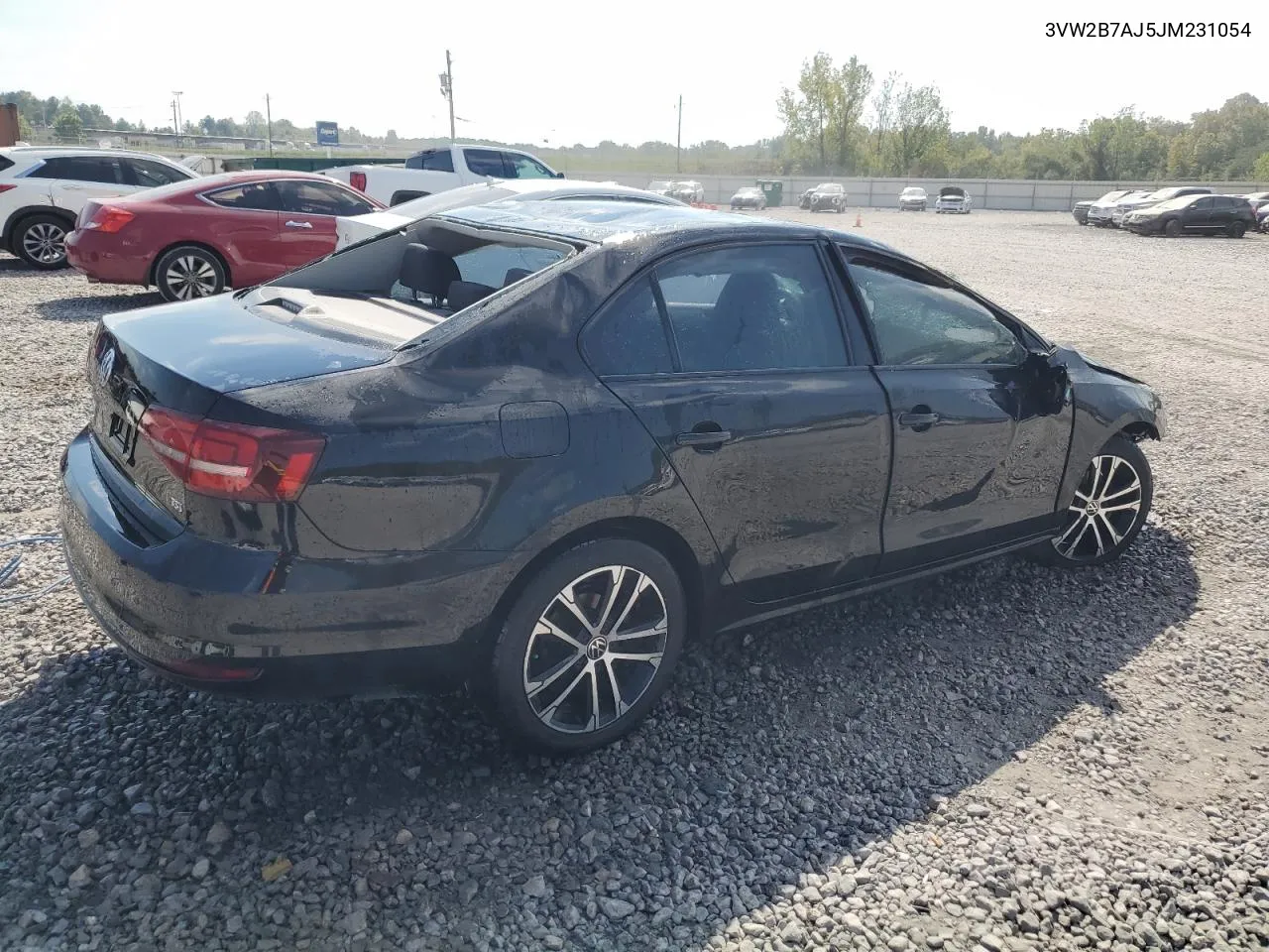 2018 Volkswagen Jetta S VIN: 3VW2B7AJ5JM231054 Lot: 74955504