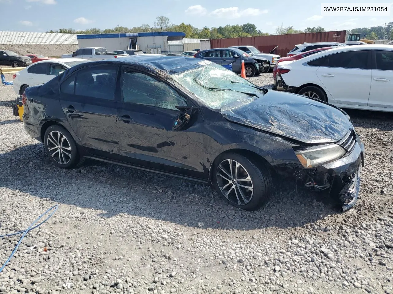 2018 Volkswagen Jetta S VIN: 3VW2B7AJ5JM231054 Lot: 74955504