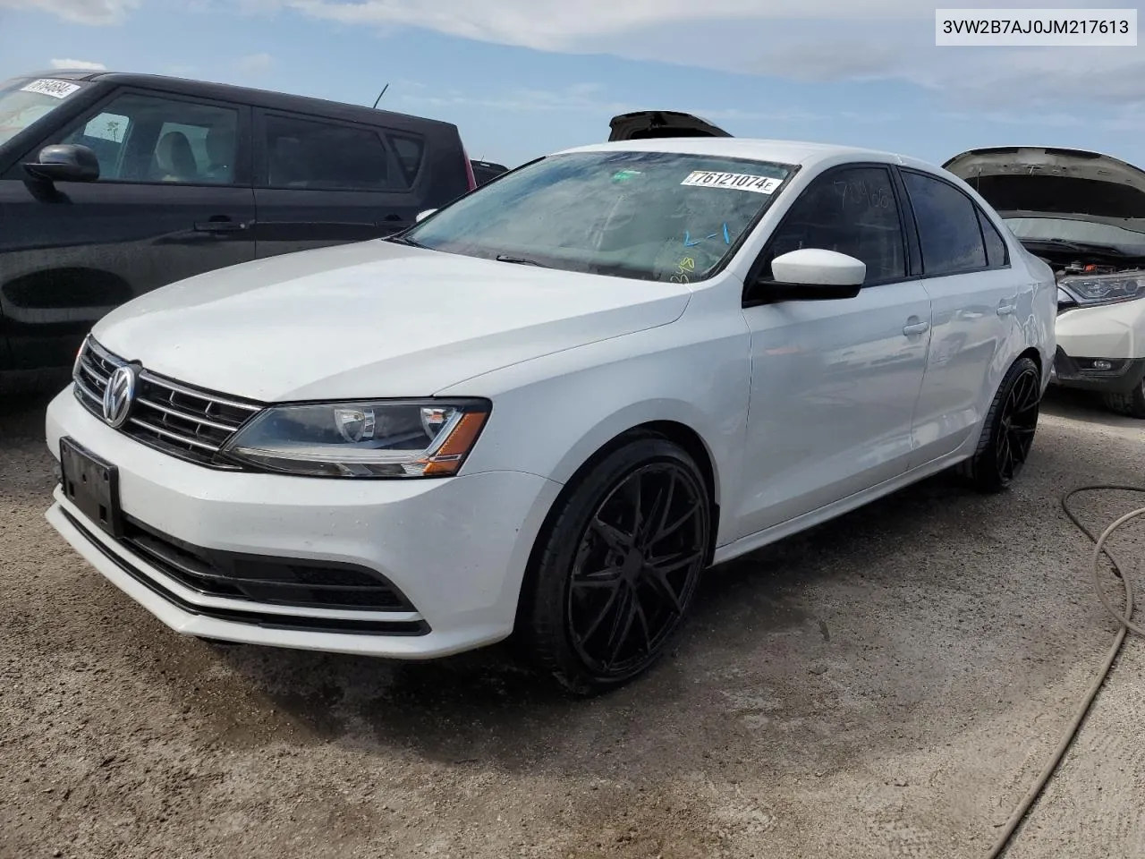 2018 Volkswagen Jetta S VIN: 3VW2B7AJ0JM217613 Lot: 76121074