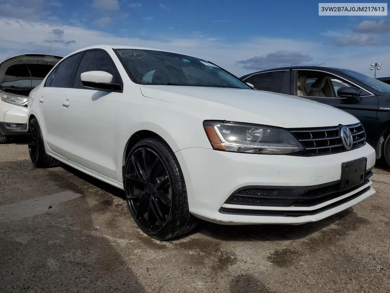 2018 Volkswagen Jetta S VIN: 3VW2B7AJ0JM217613 Lot: 76121074