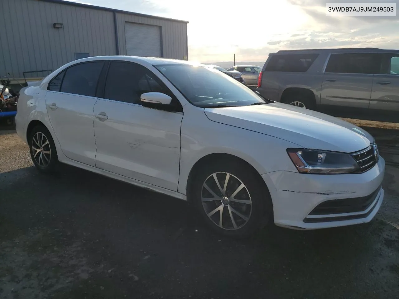 2018 Volkswagen Jetta Se VIN: 3VWDB7AJ9JM249503 Lot: 76122264