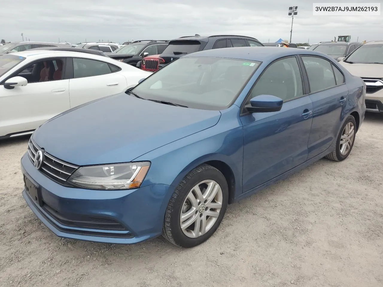 2018 Volkswagen Jetta S VIN: 3VW2B7AJ9JM262193 Lot: 76872294