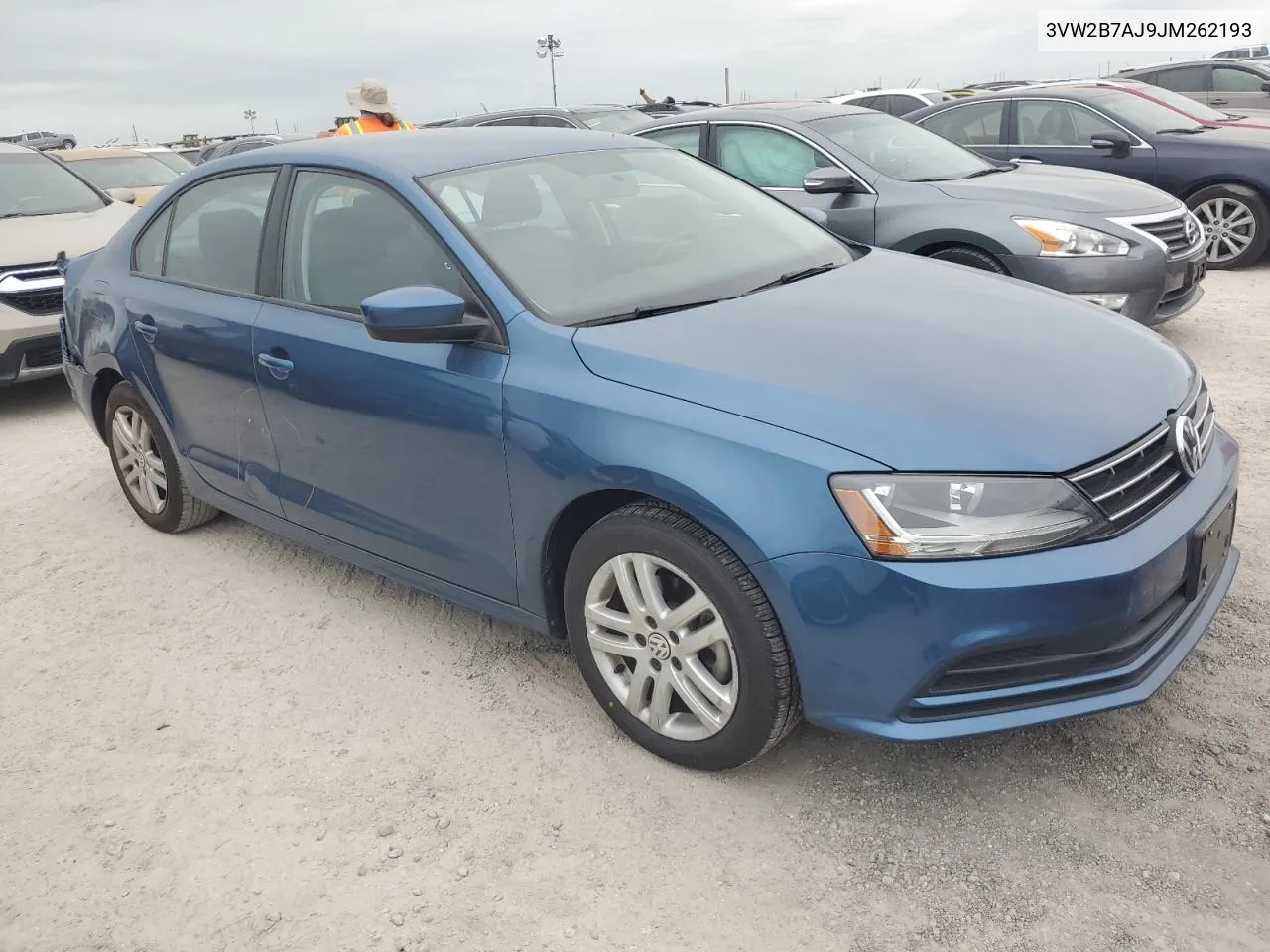 2018 Volkswagen Jetta S VIN: 3VW2B7AJ9JM262193 Lot: 76872294