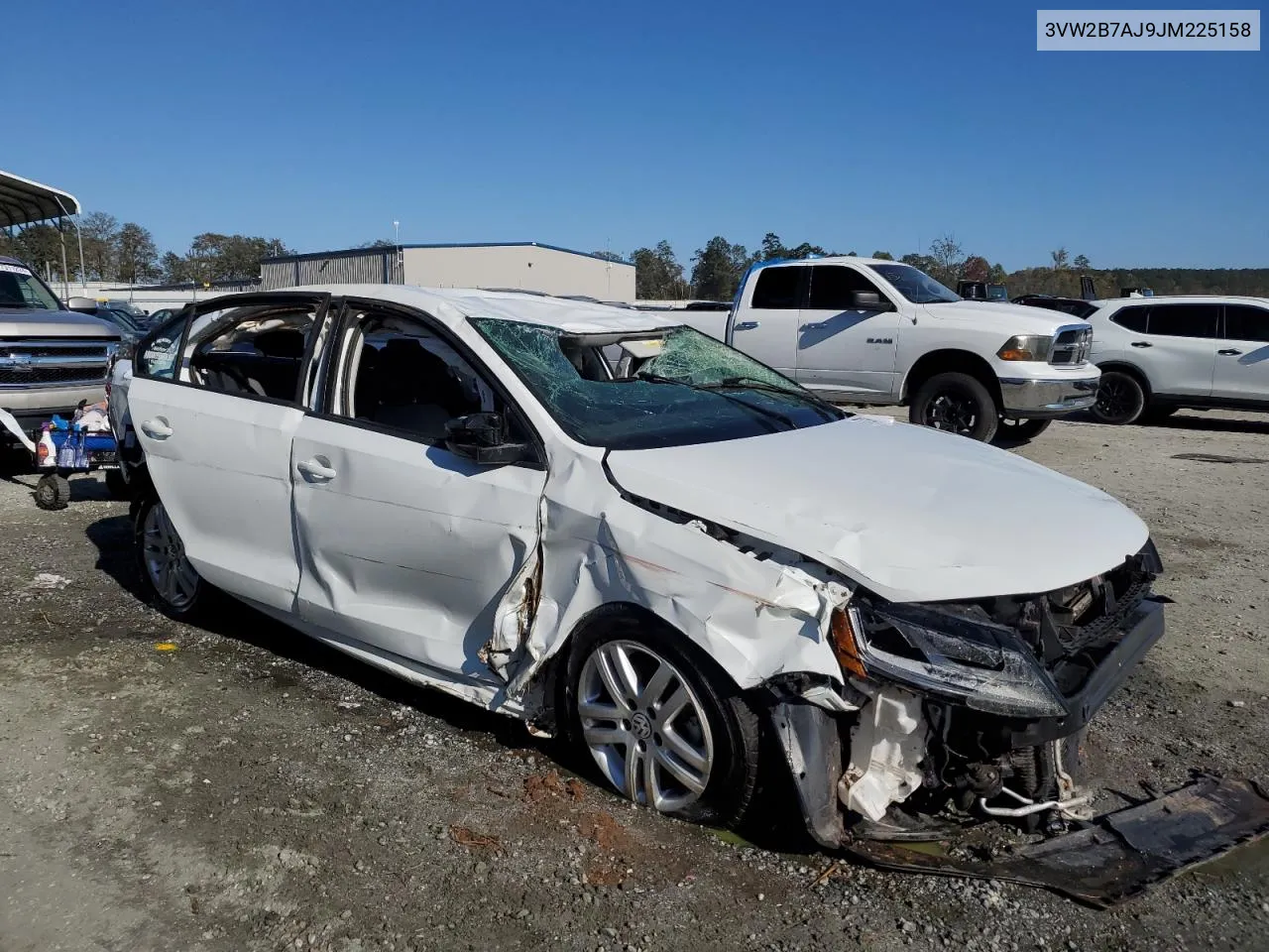 2018 Volkswagen Jetta S VIN: 3VW2B7AJ9JM225158 Lot: 77381414