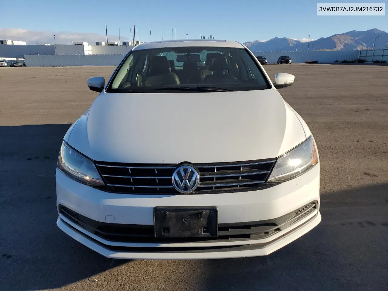 2018 Volkswagen Jetta Se VIN: 3VWDB7AJ2JM216732 Lot: 77388204