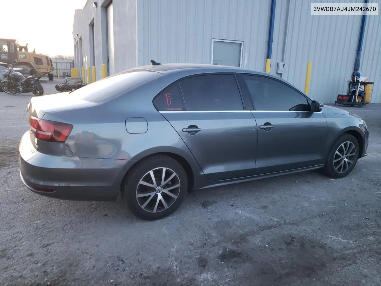 2018 Volkswagen Jetta Se VIN: 3VWDB7AJ4JM242670 Lot: 78044304