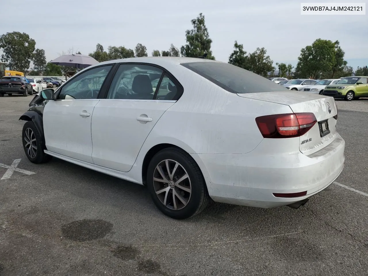 2018 Volkswagen Jetta Se VIN: 3VWDB7AJ4JM242121 Lot: 79201314