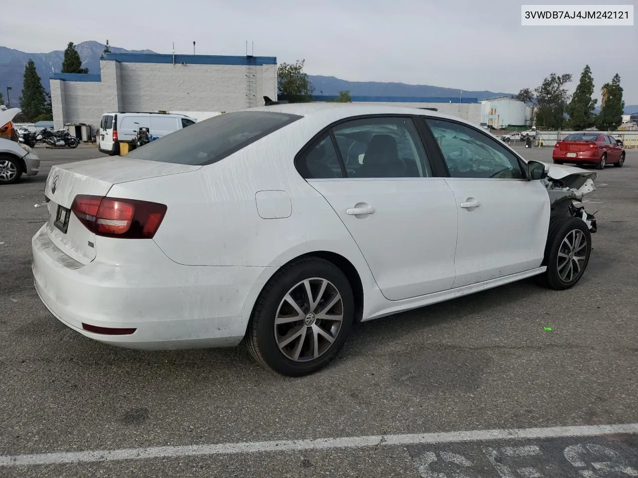 2018 Volkswagen Jetta Se VIN: 3VWDB7AJ4JM242121 Lot: 79201314