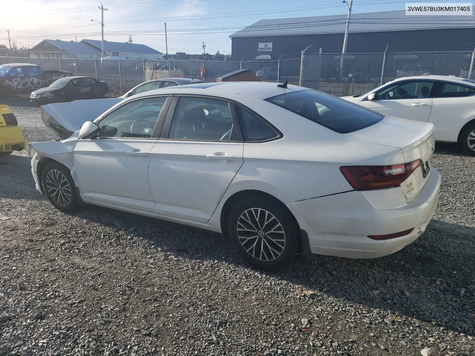 2019 Volkswagen Jetta Sel VIN: 3VWE57BU3KM017405 Lot: 37279764