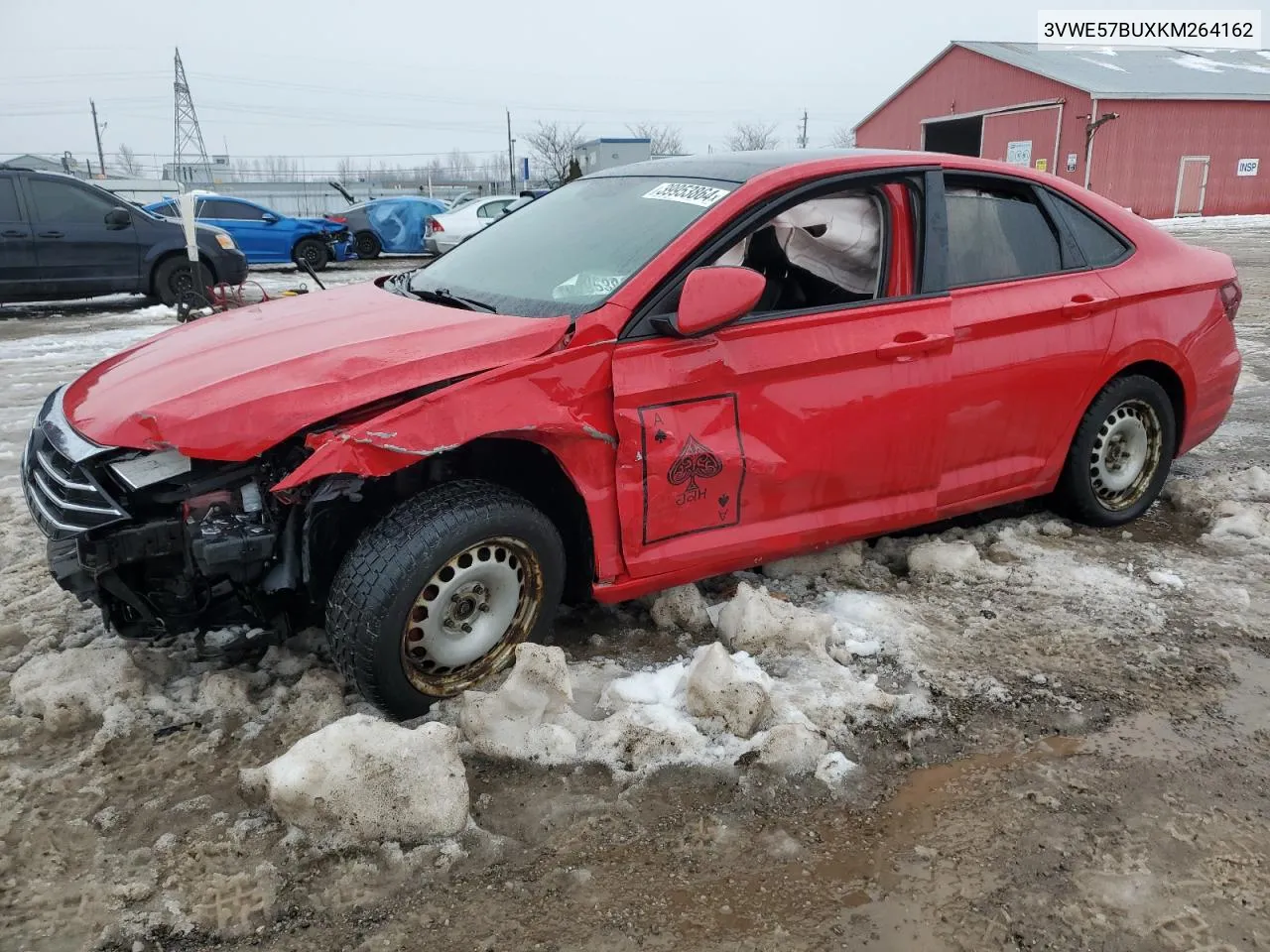 3VWE57BUXKM264162 2019 Volkswagen Jetta Sel