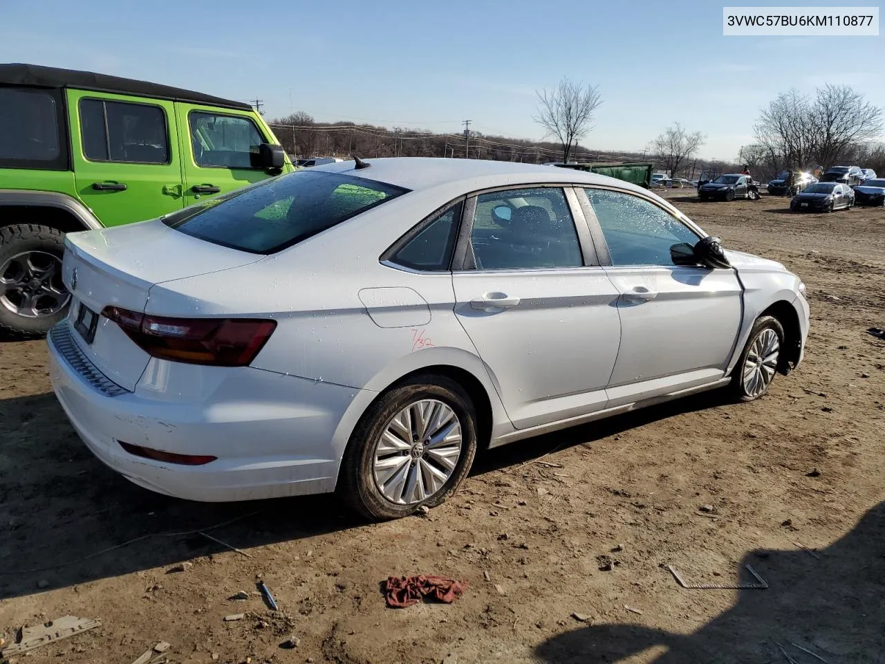 2019 Volkswagen Jetta S VIN: 3VWC57BU6KM110877 Lot: 43558844