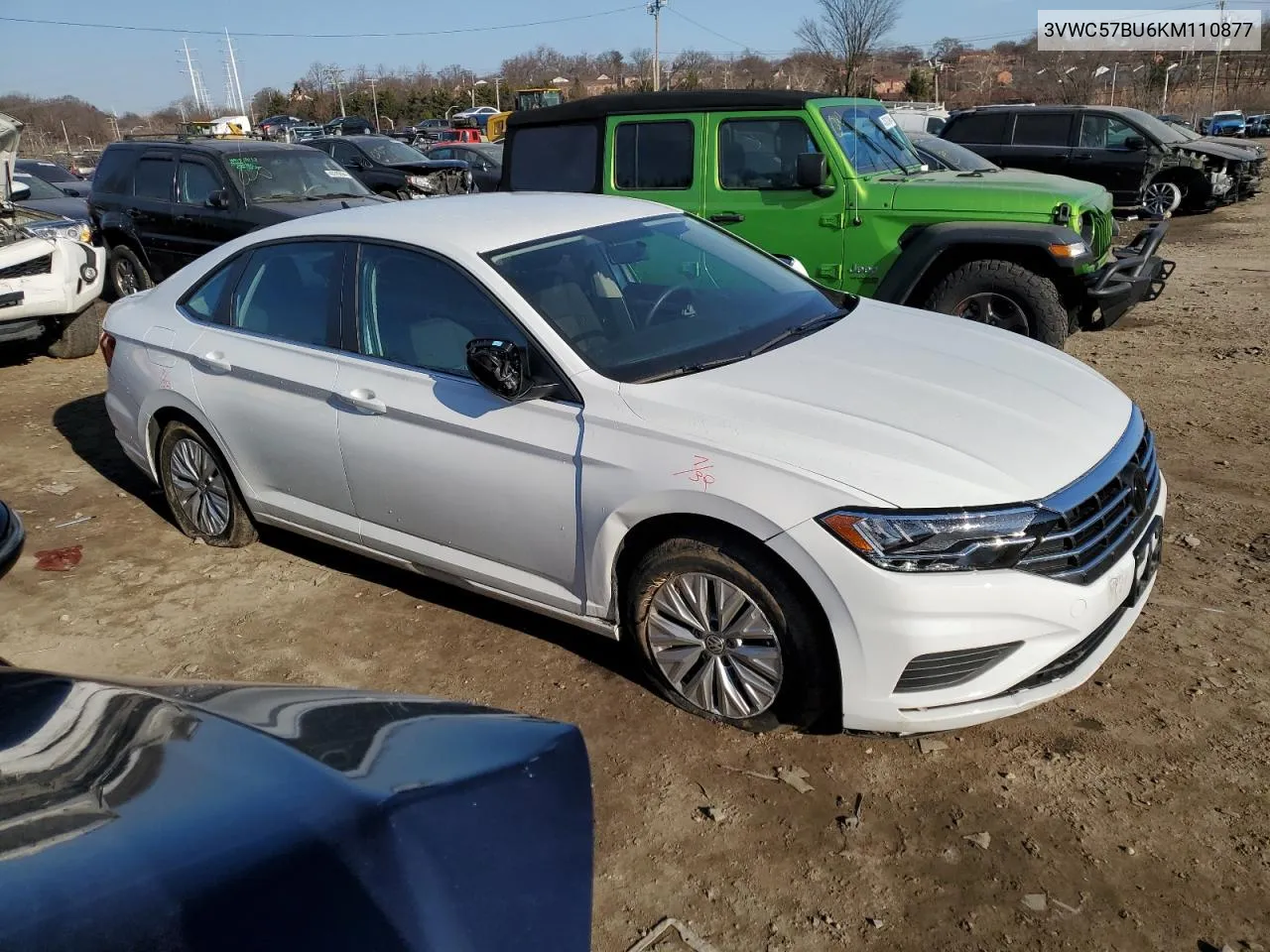 2019 Volkswagen Jetta S VIN: 3VWC57BU6KM110877 Lot: 43558844