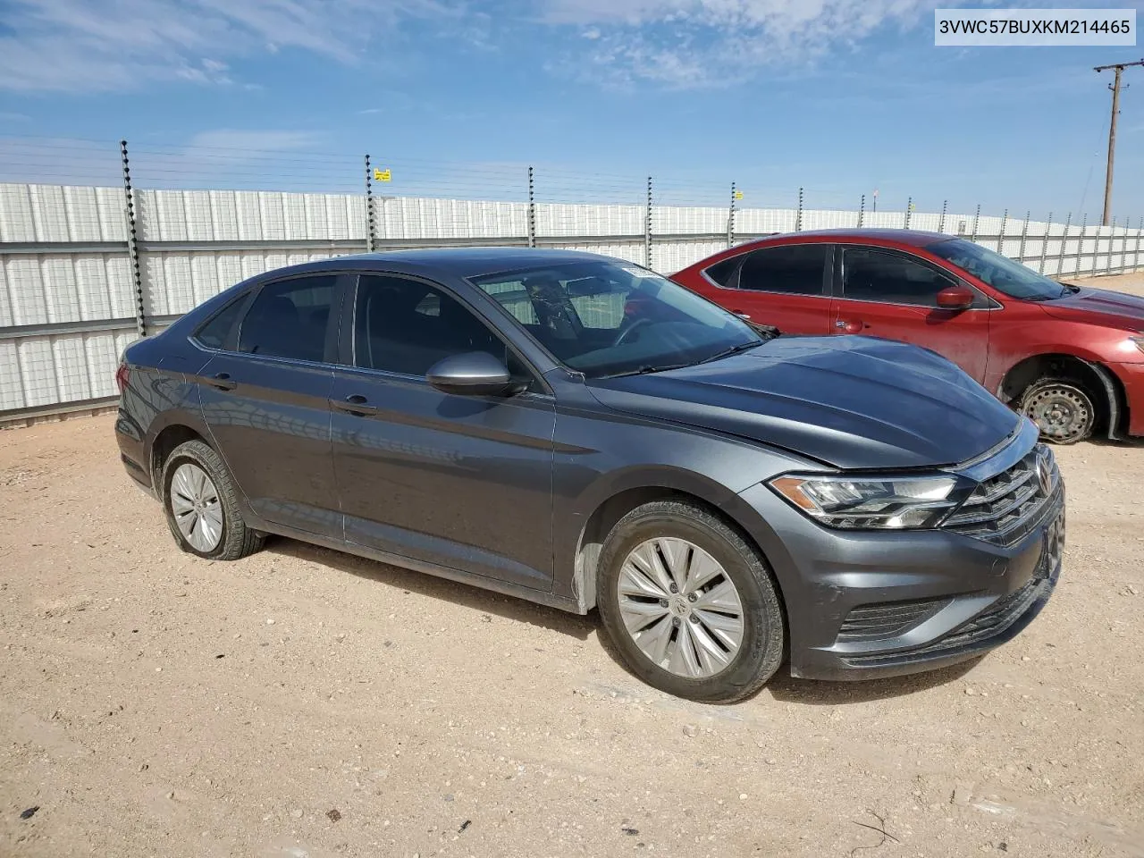 2019 Volkswagen Jetta S VIN: 3VWC57BUXKM214465 Lot: 47706534