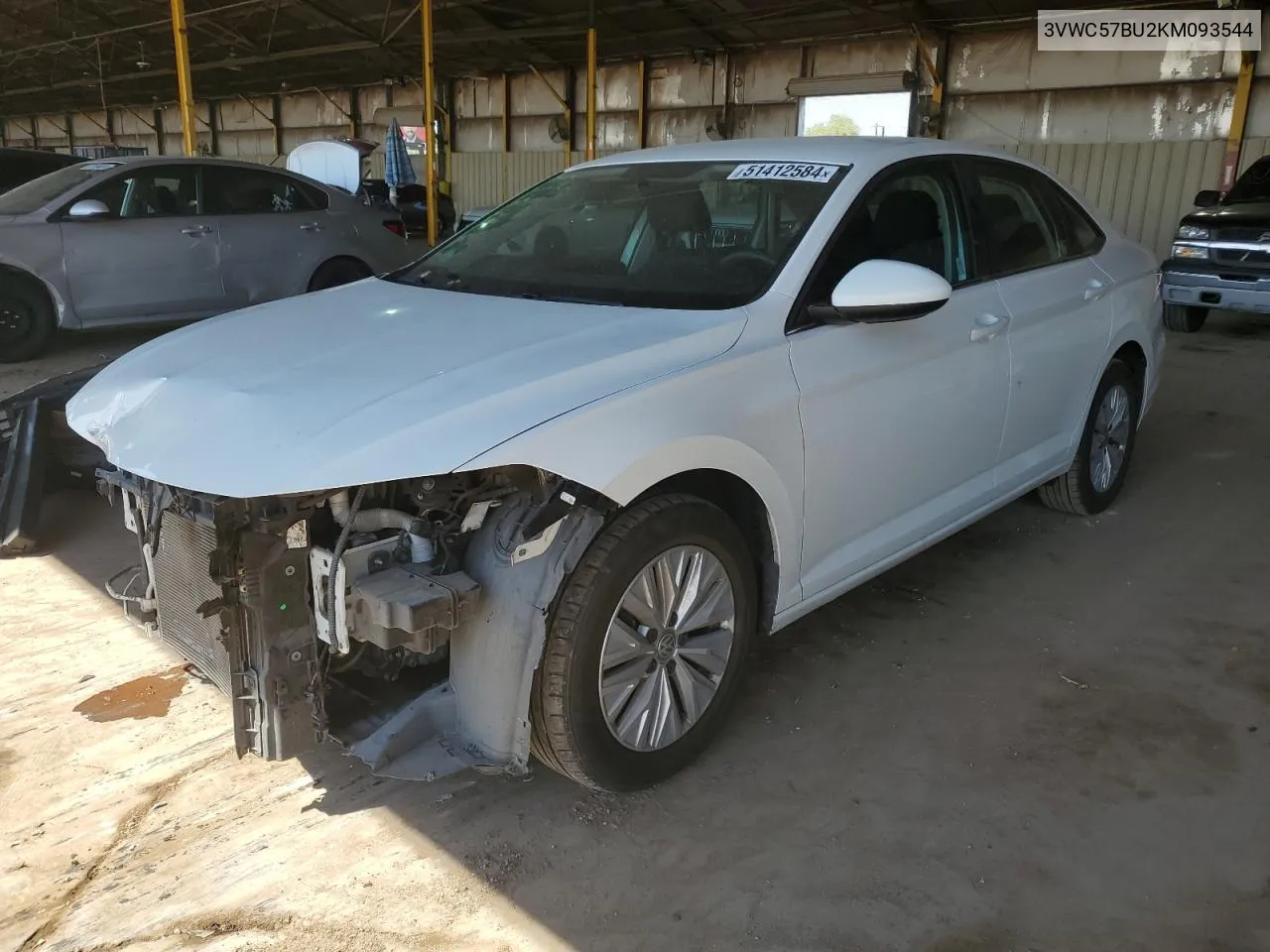 3VWC57BU2KM093544 2019 Volkswagen Jetta S