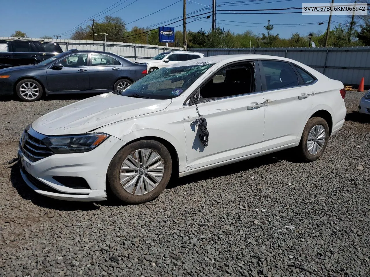 3VWC57BU6KM065942 2019 Volkswagen Jetta S