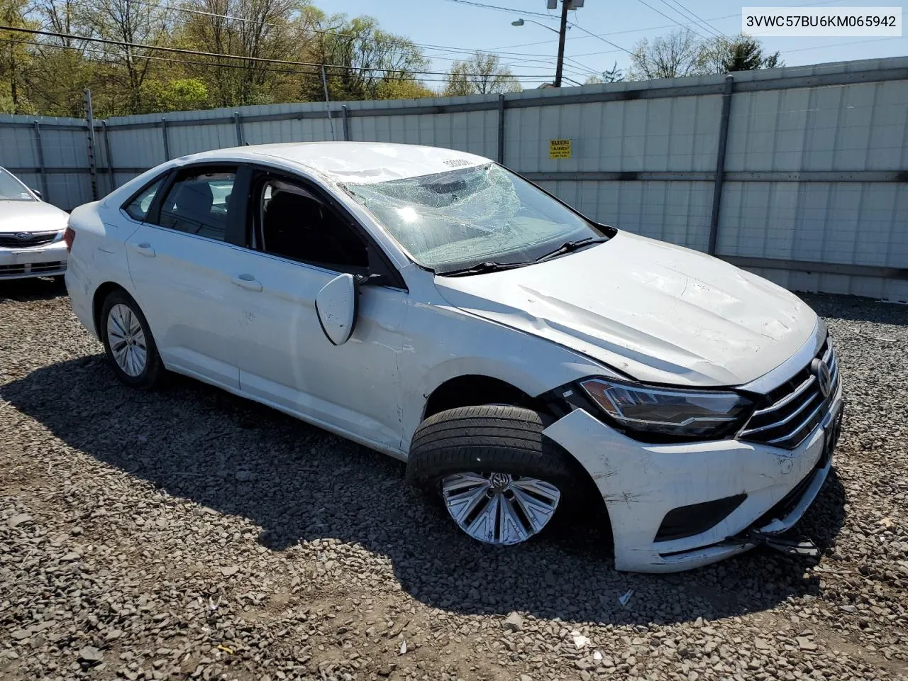 2019 Volkswagen Jetta S VIN: 3VWC57BU6KM065942 Lot: 52028984