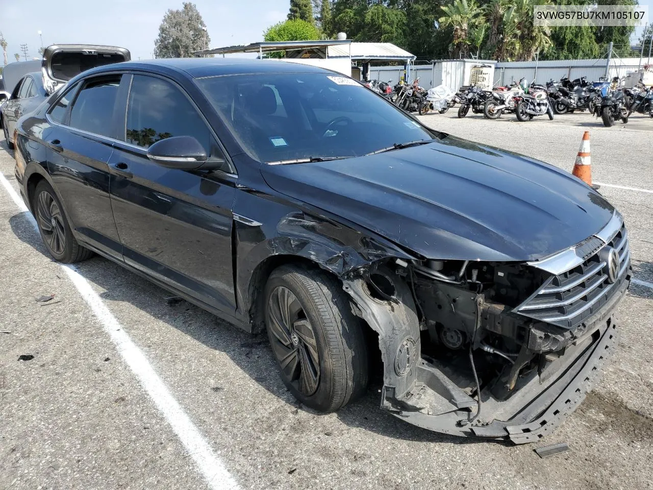 2019 Volkswagen Jetta Sel Premium VIN: 3VWG57BU7KM105107 Lot: 53465674