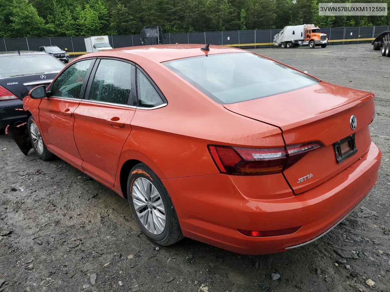 3VWN57BUXKM112558 2019 Volkswagen Jetta S