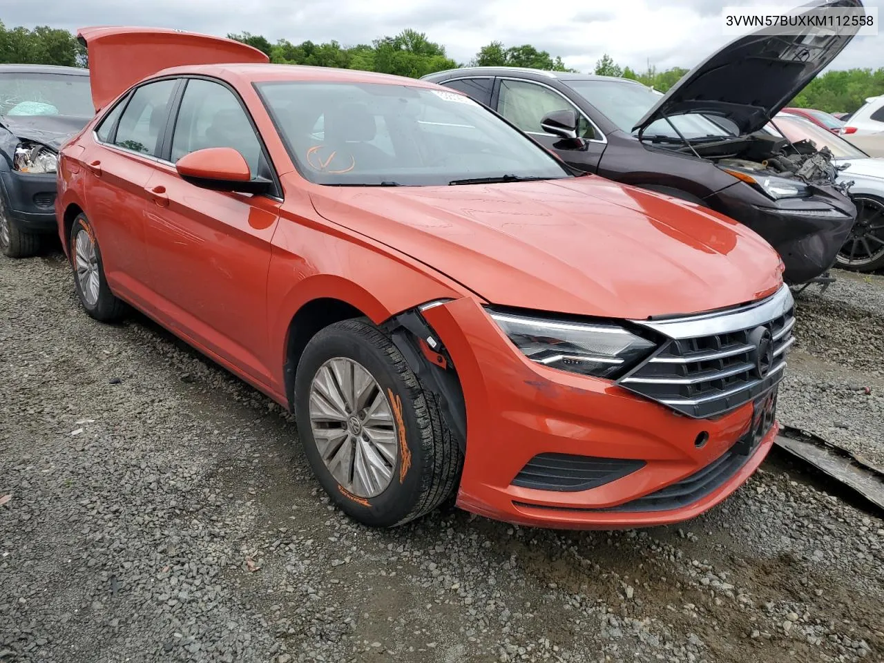 3VWN57BUXKM112558 2019 Volkswagen Jetta S