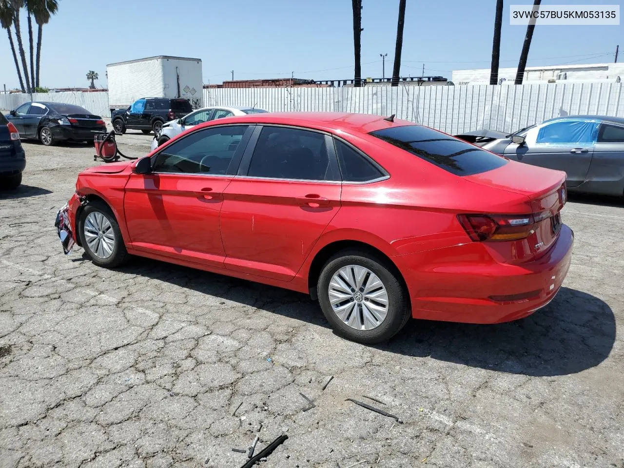 3VWC57BU5KM053135 2019 Volkswagen Jetta S