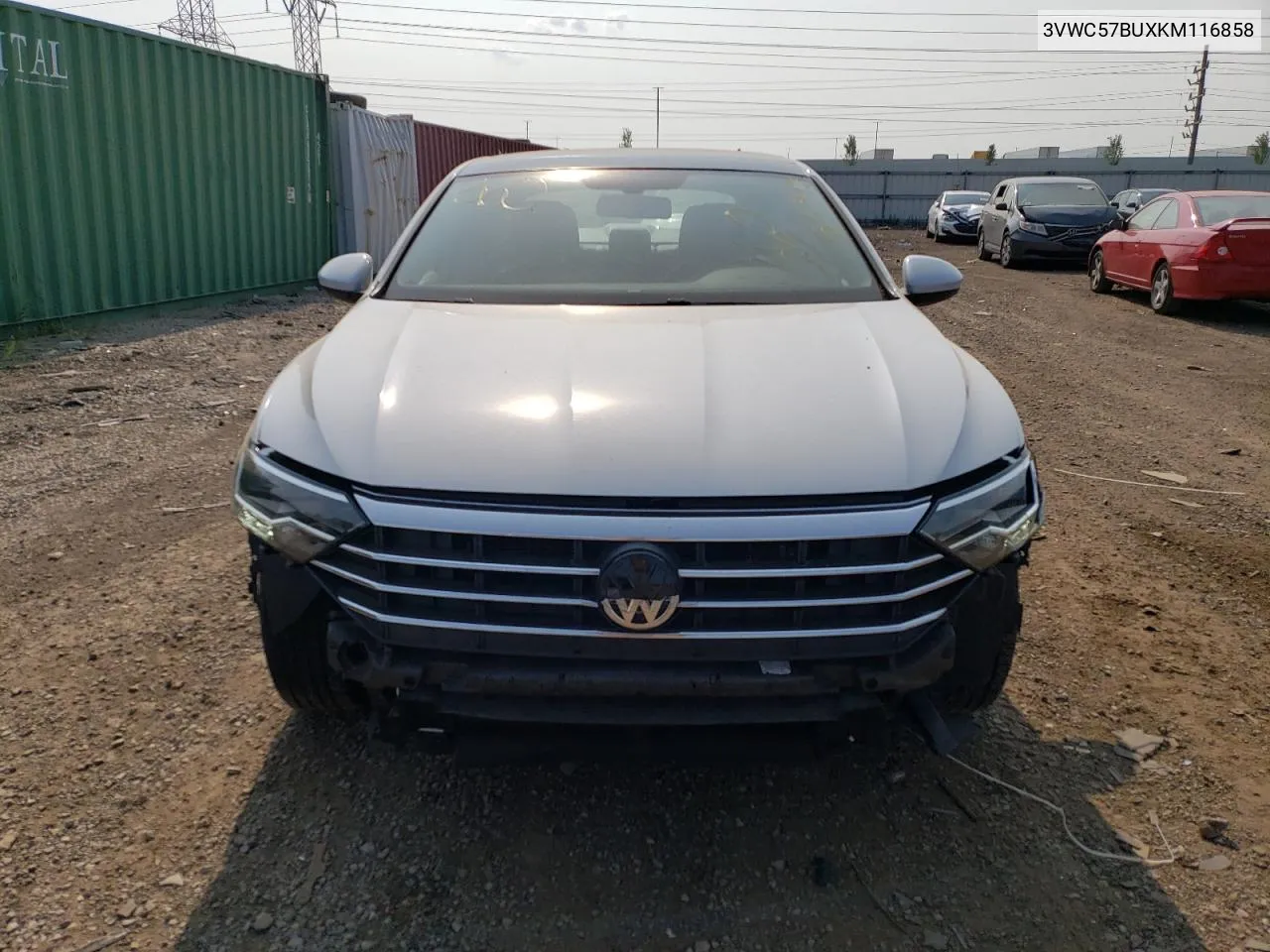 2019 Volkswagen Jetta S VIN: 3VWC57BUXKM116858 Lot: 55301483