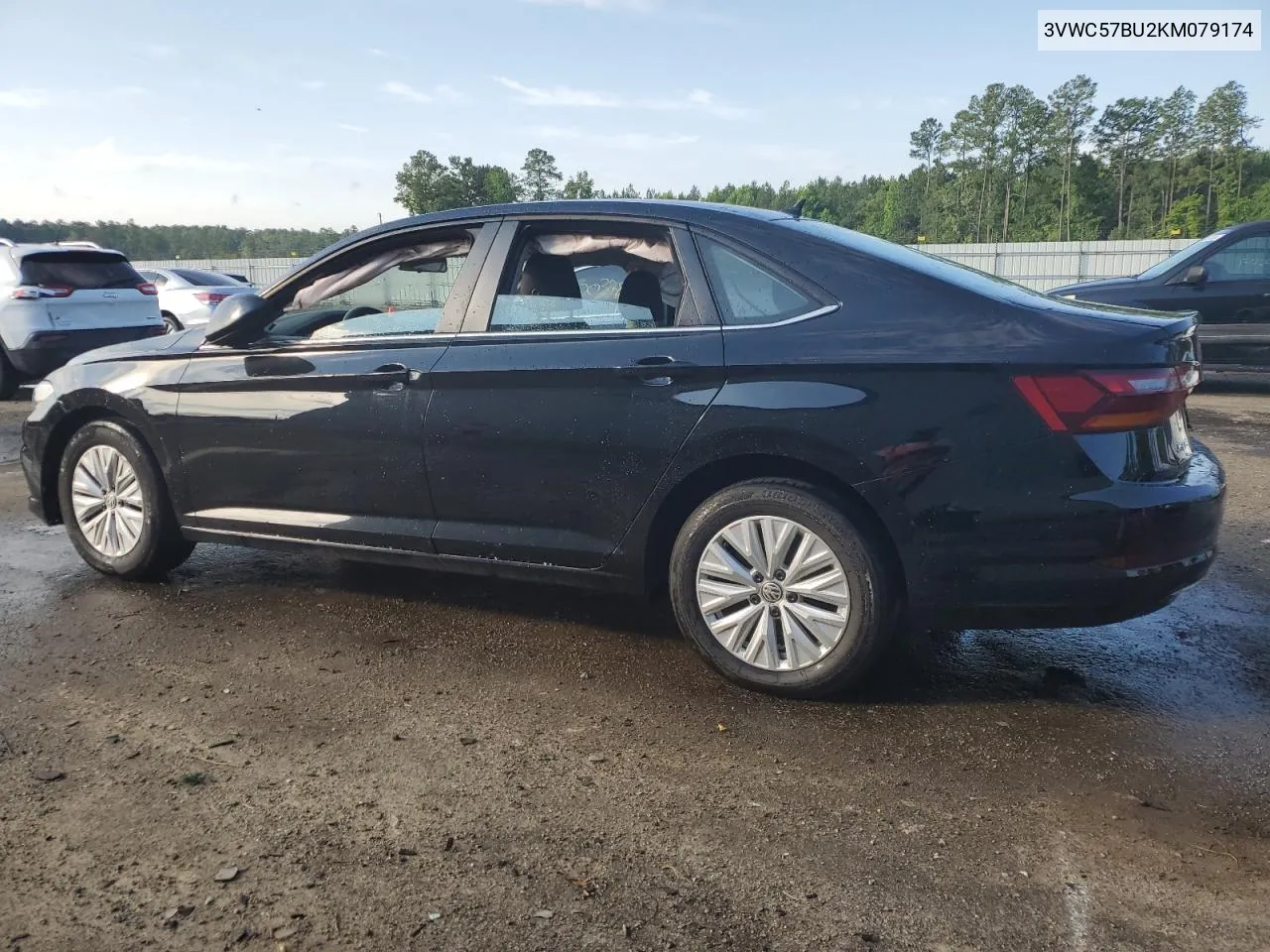 2019 Volkswagen Jetta S VIN: 3VWC57BU2KM079174 Lot: 58457234