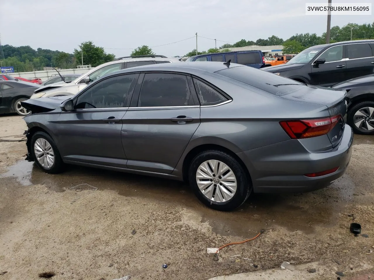 2019 Volkswagen Jetta S VIN: 3VWC57BU8KM156095 Lot: 59442674