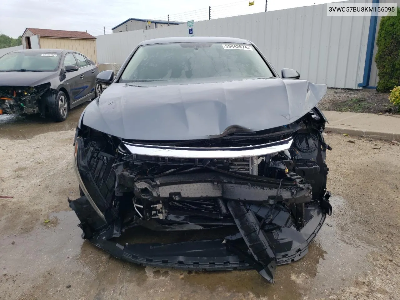 3VWC57BU8KM156095 2019 Volkswagen Jetta S