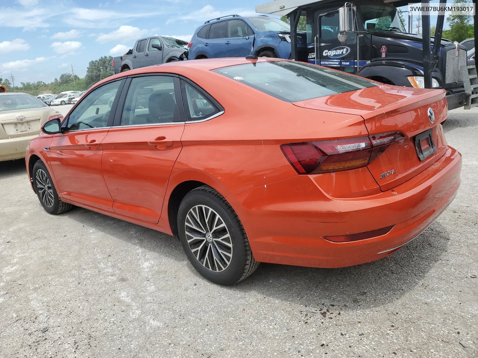 3VWEB7BU6KM193017 2019 Volkswagen Jetta Sel