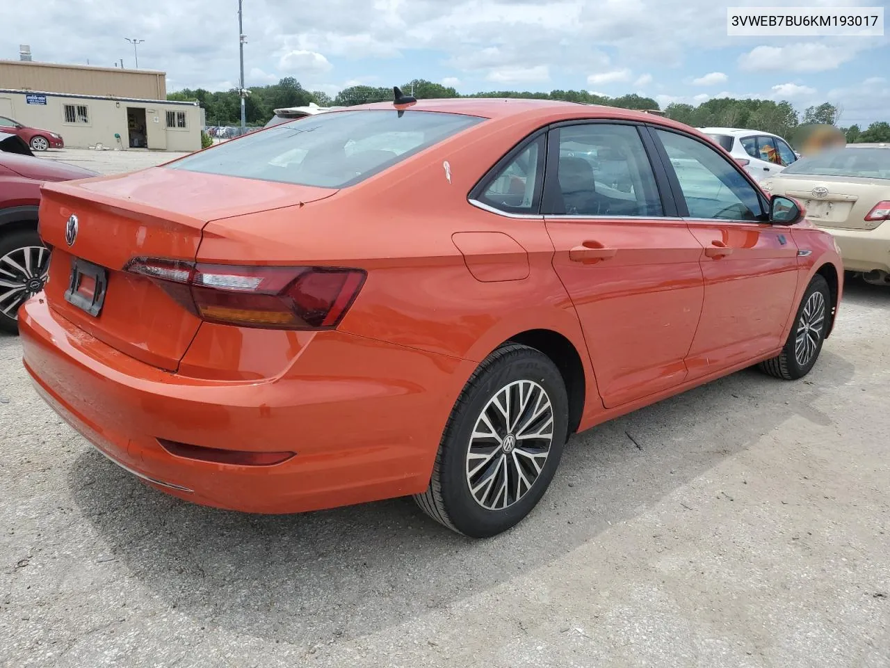 2019 Volkswagen Jetta Sel VIN: 3VWEB7BU6KM193017 Lot: 59579134