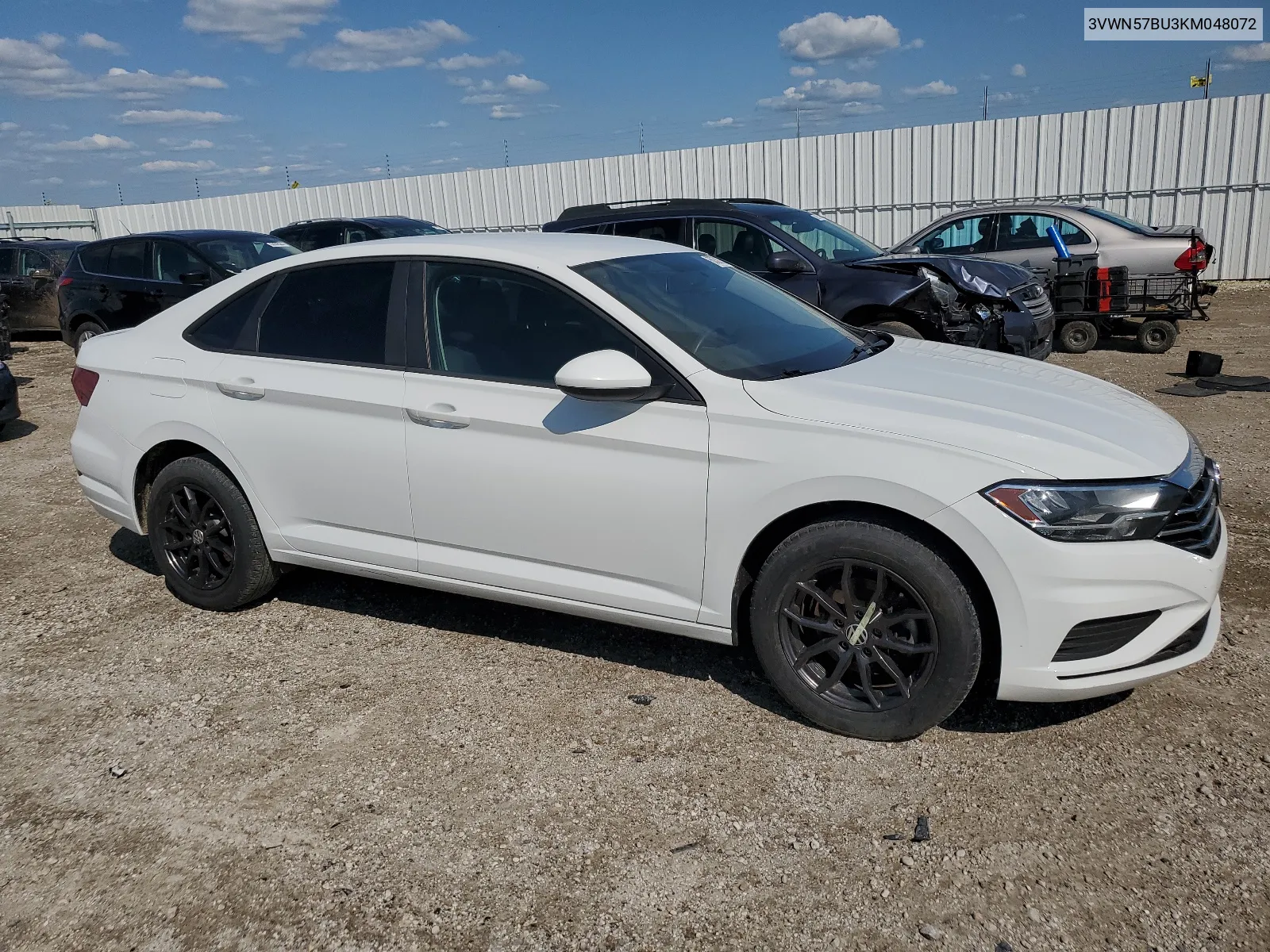 2019 Volkswagen Jetta S VIN: 3VWN57BU3KM048072 Lot: 60382704