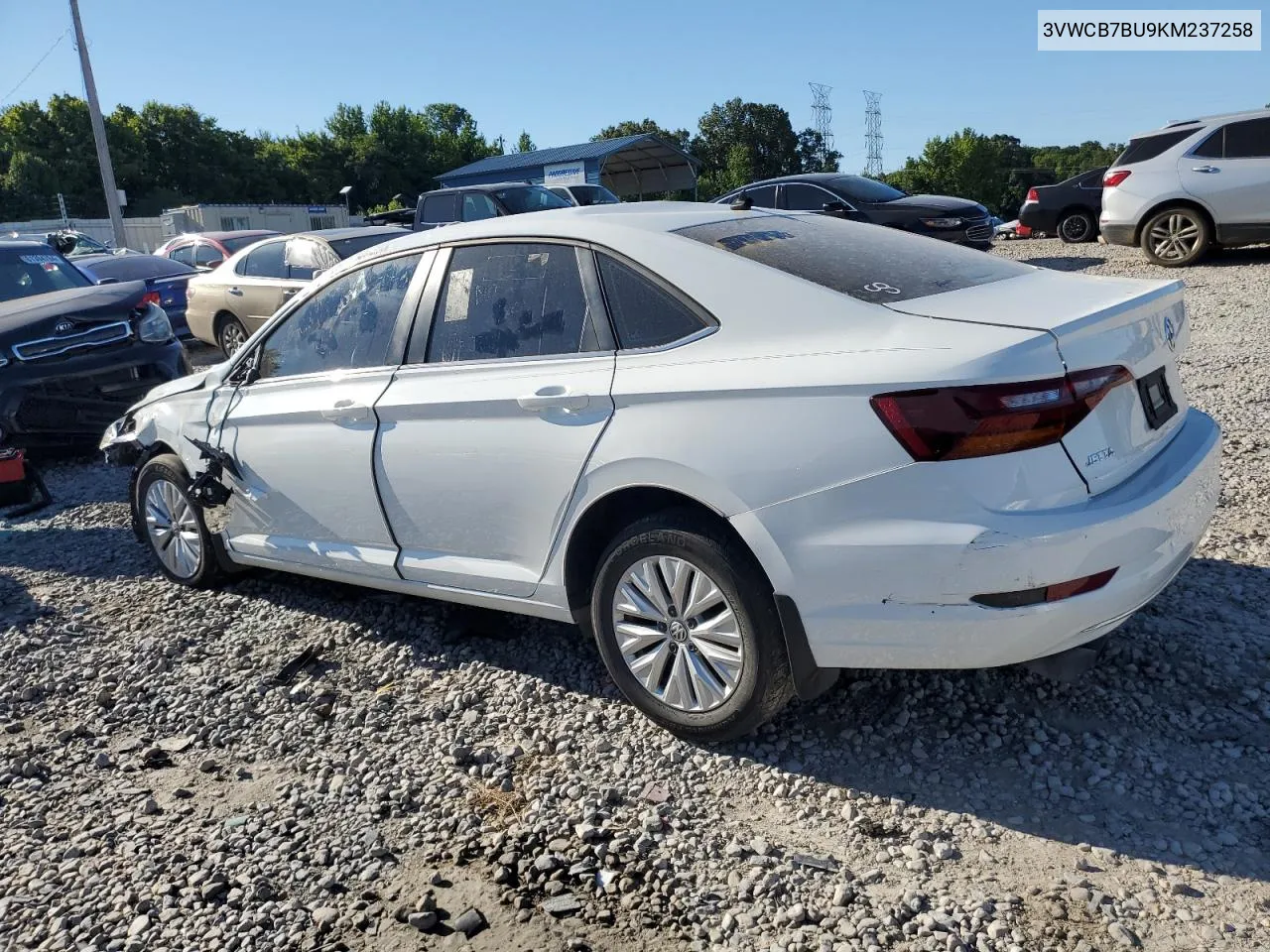 2019 Volkswagen Jetta S VIN: 3VWCB7BU9KM237258 Lot: 61426744