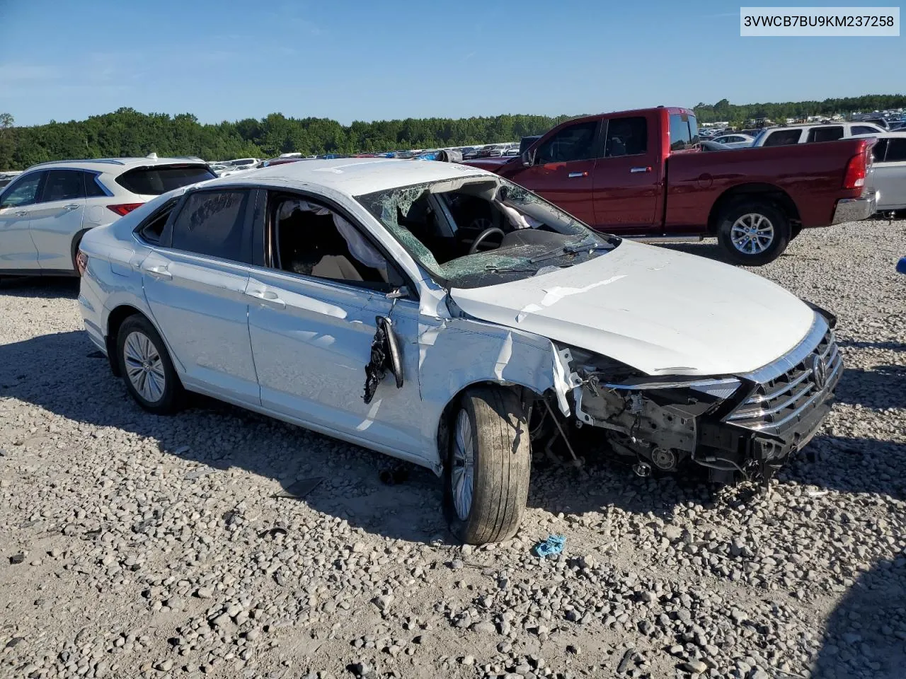 2019 Volkswagen Jetta S VIN: 3VWCB7BU9KM237258 Lot: 61426744