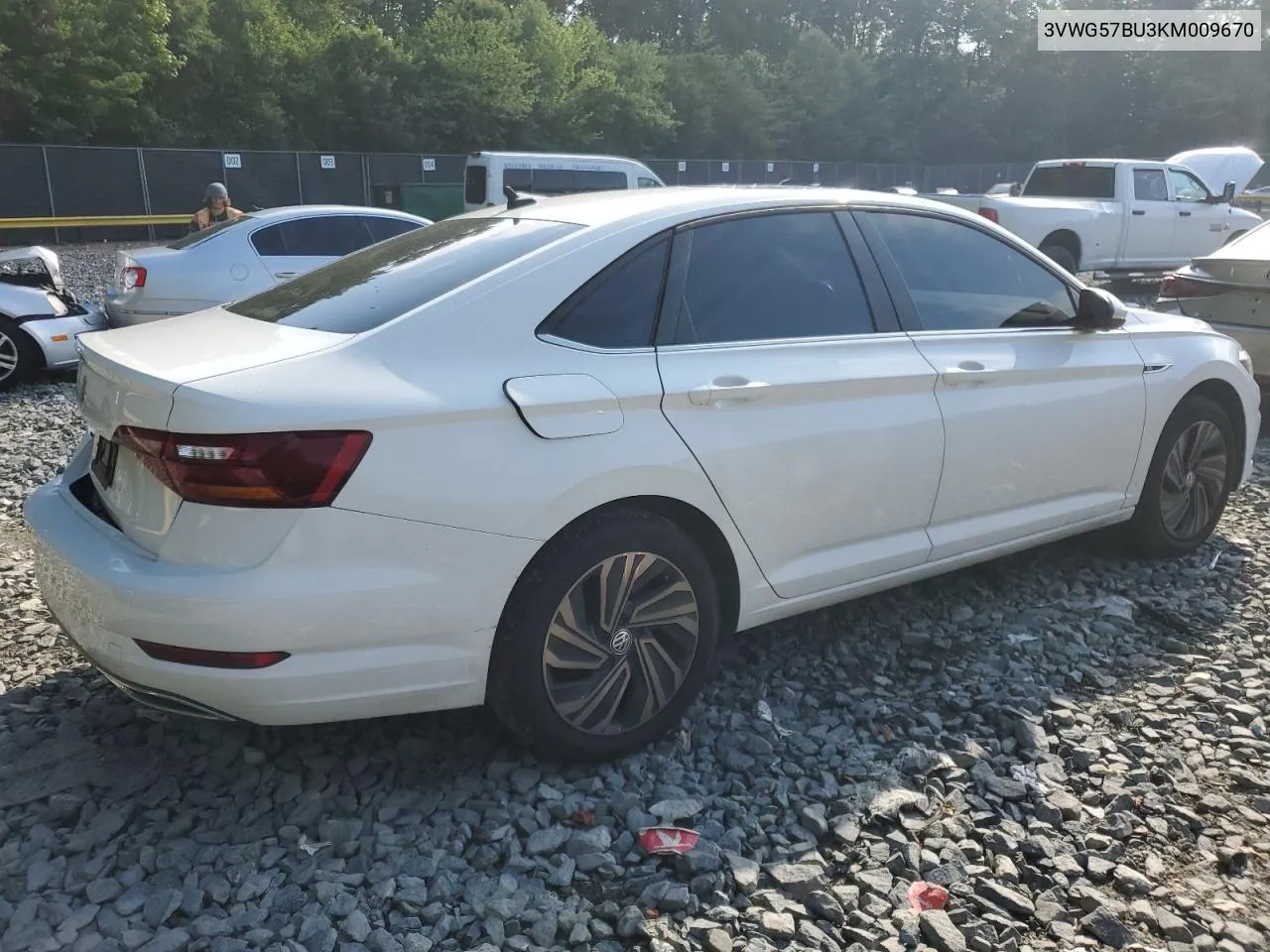 3VWG57BU3KM009670 2019 Volkswagen Jetta Sel Premium