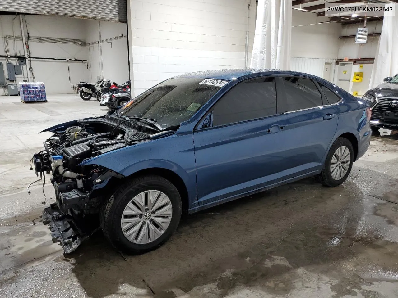 2019 Volkswagen Jetta S VIN: 3VWC57BU6KM023643 Lot: 62142594