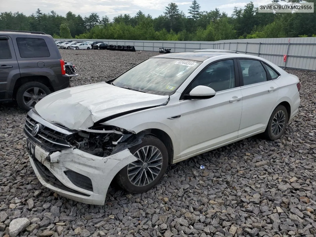 2019 Volkswagen Jetta Sel VIN: 3VWE57BU7KM029556 Lot: 62448344