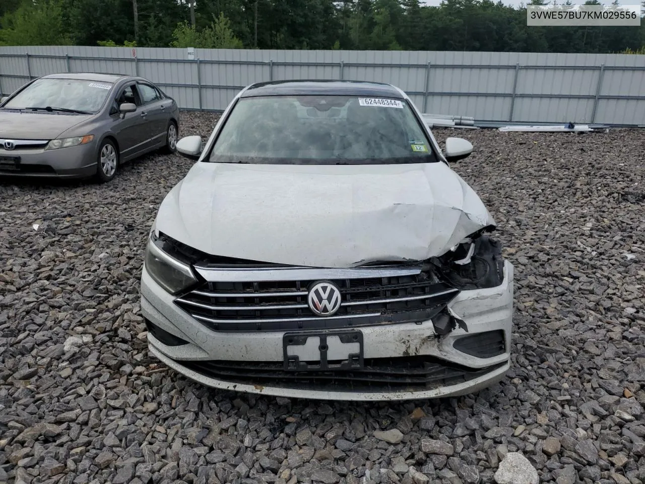 2019 Volkswagen Jetta Sel VIN: 3VWE57BU7KM029556 Lot: 62448344