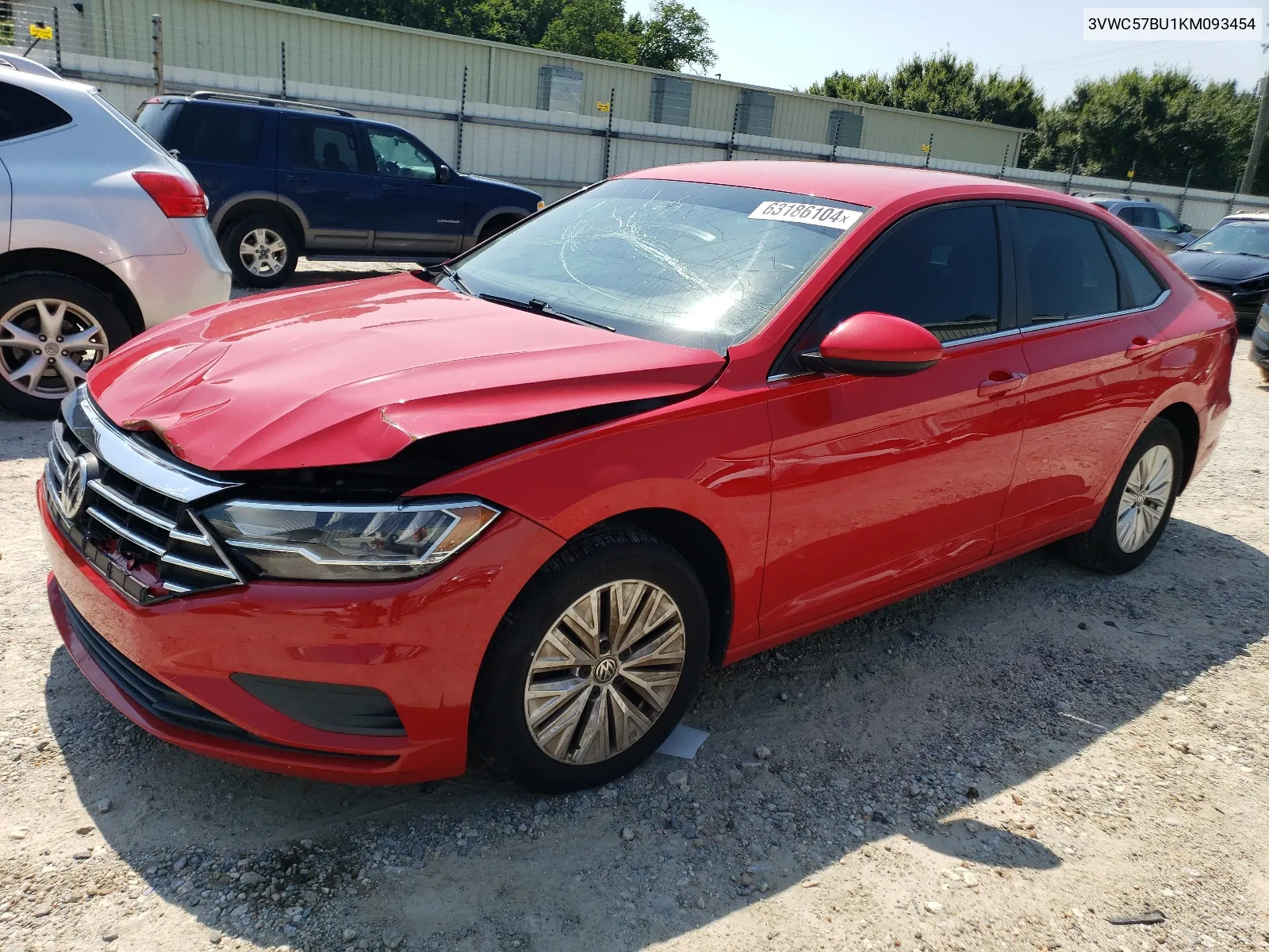 2019 Volkswagen Jetta S VIN: 3VWC57BU1KM093454 Lot: 63186104