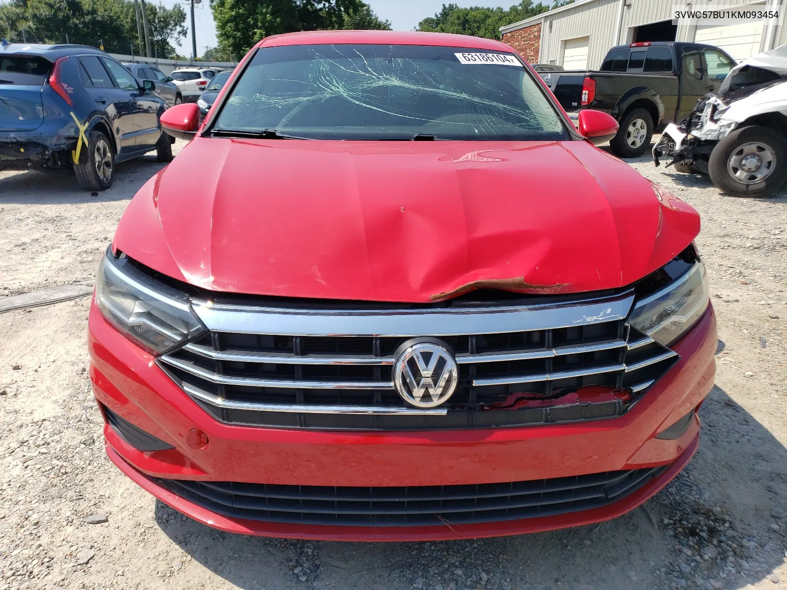 2019 Volkswagen Jetta S VIN: 3VWC57BU1KM093454 Lot: 63186104