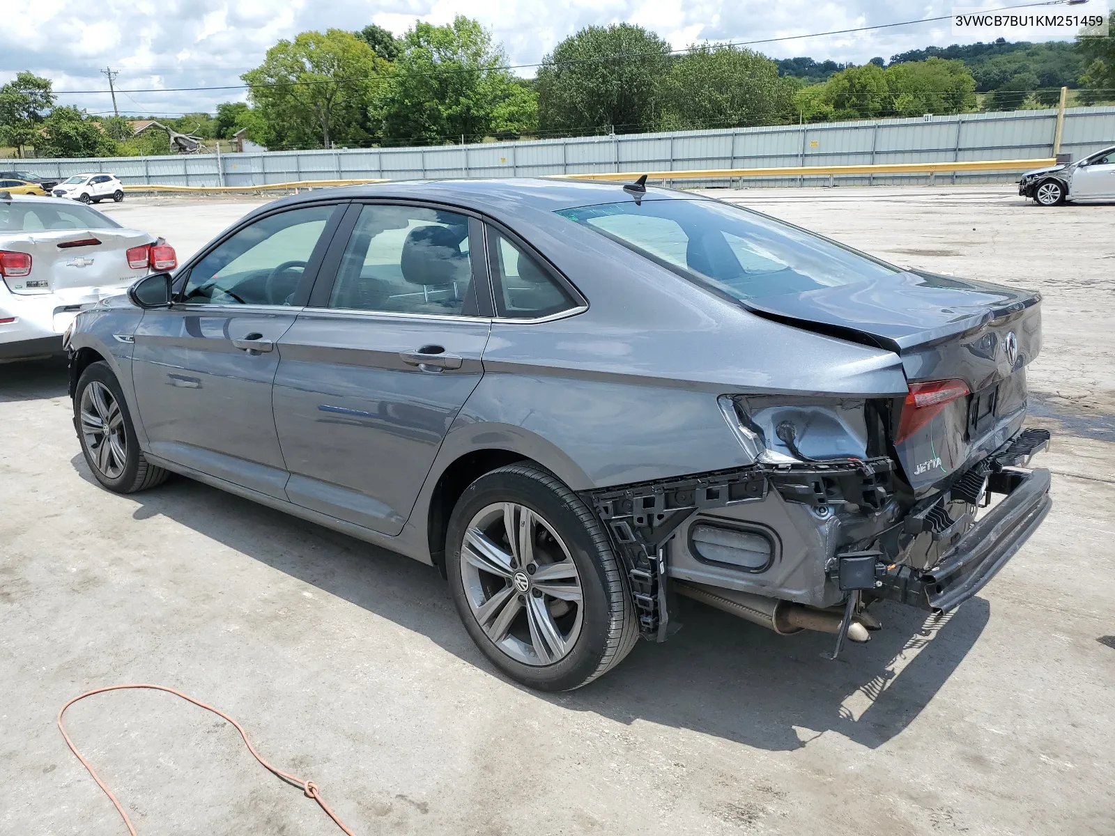 2019 Volkswagen Jetta S VIN: 3VWCB7BU1KM251459 Lot: 63887134