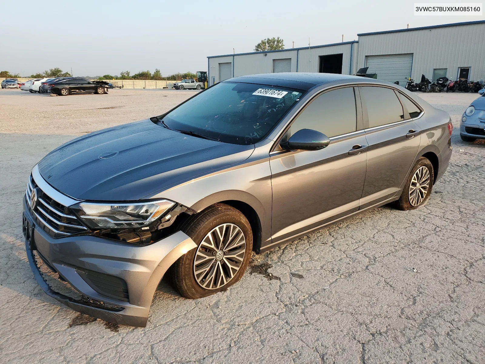 2019 Volkswagen Jetta S VIN: 3VWC57BUXKM085160 Lot: 63901674