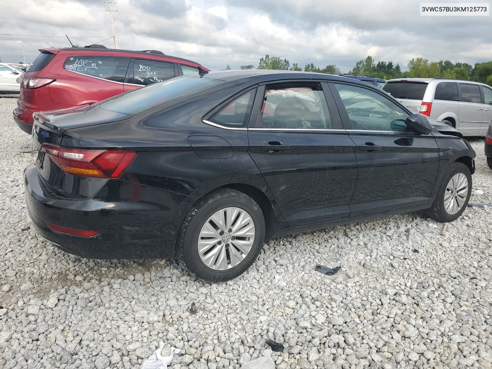 2019 Volkswagen Jetta S VIN: 3VWC57BU3KM125773 Lot: 64042654