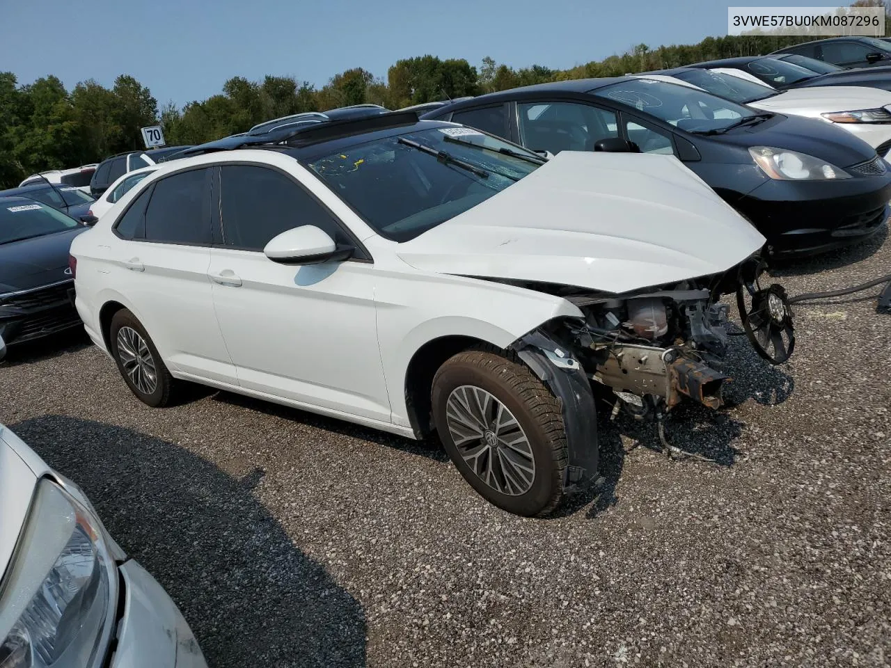 2019 Volkswagen Jetta Sel VIN: 3VWE57BU0KM087296 Lot: 64242164