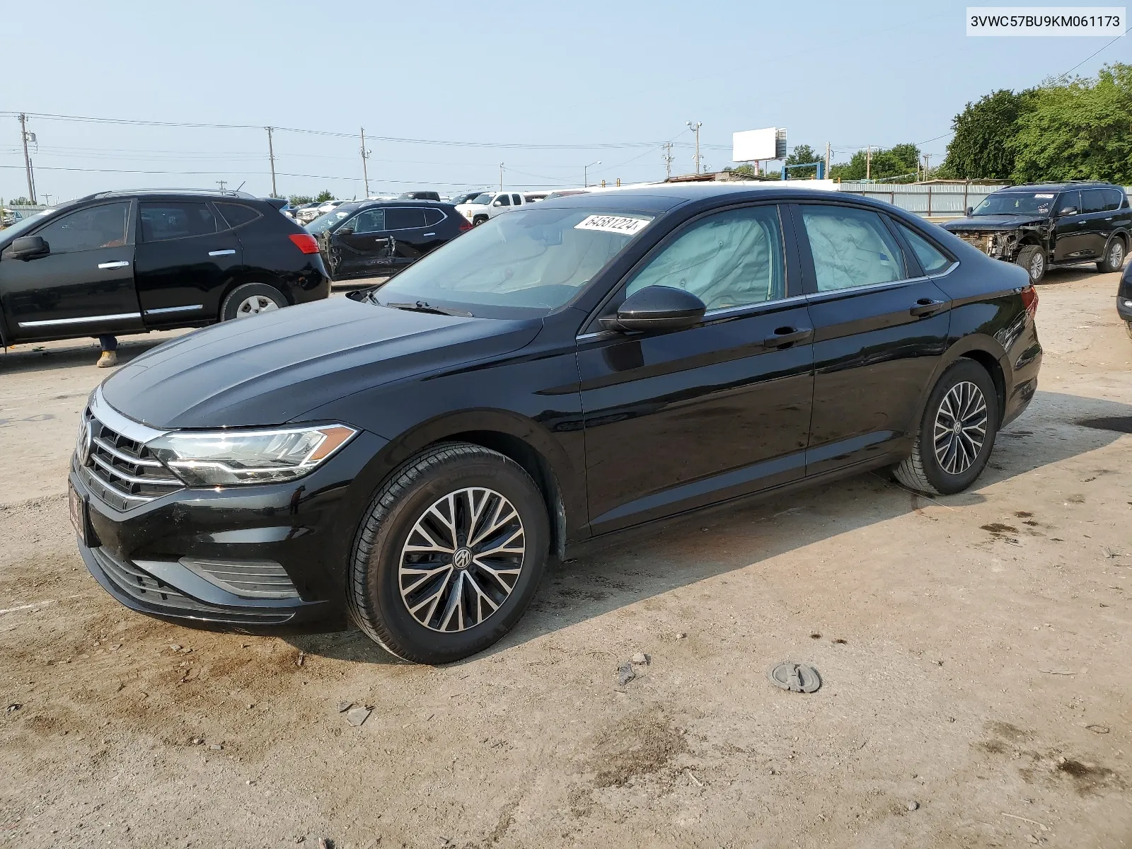 2019 Volkswagen Jetta S VIN: 3VWC57BU9KM061173 Lot: 64581224