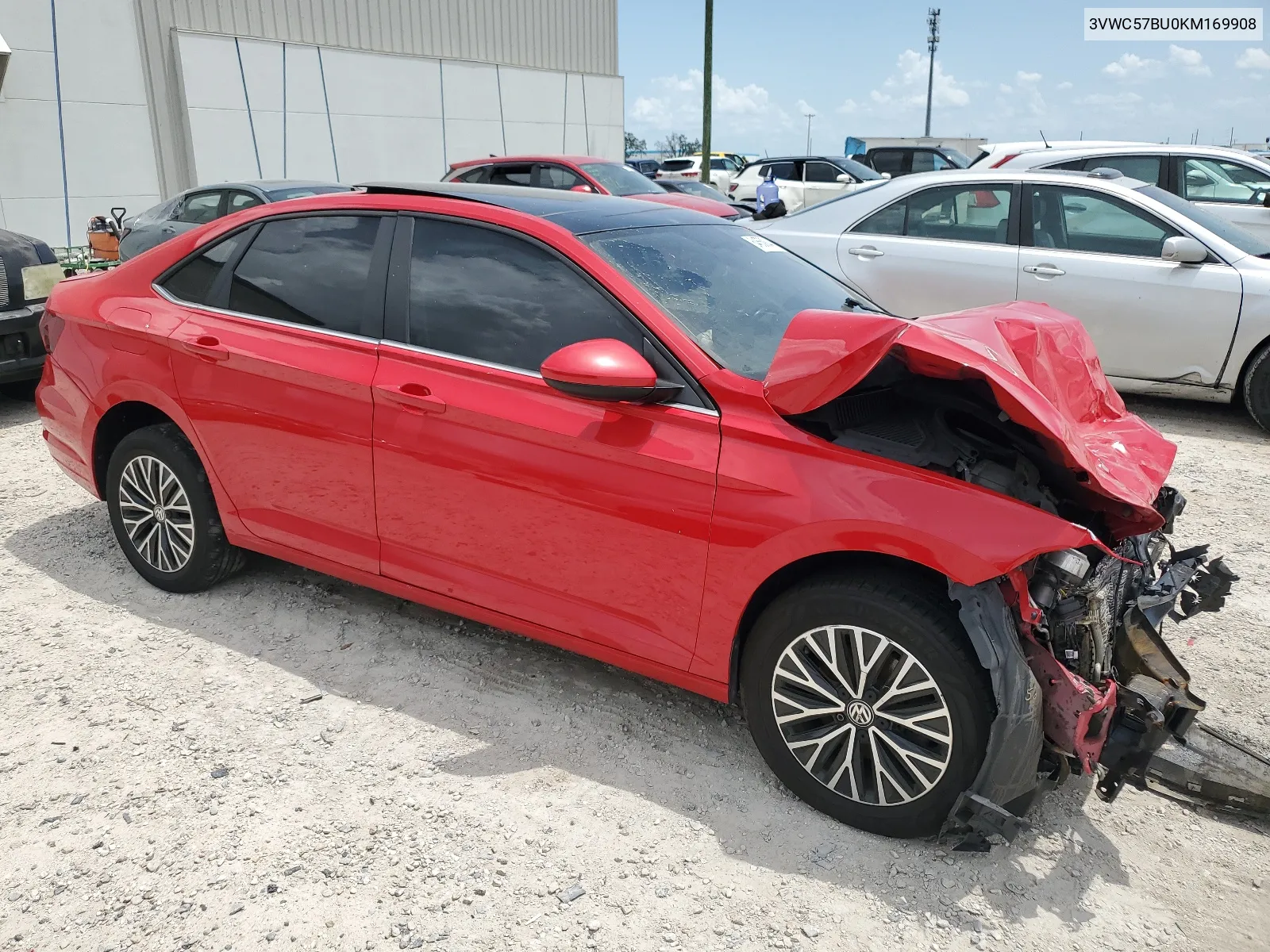 2019 Volkswagen Jetta S VIN: 3VWC57BU0KM169908 Lot: 64650844