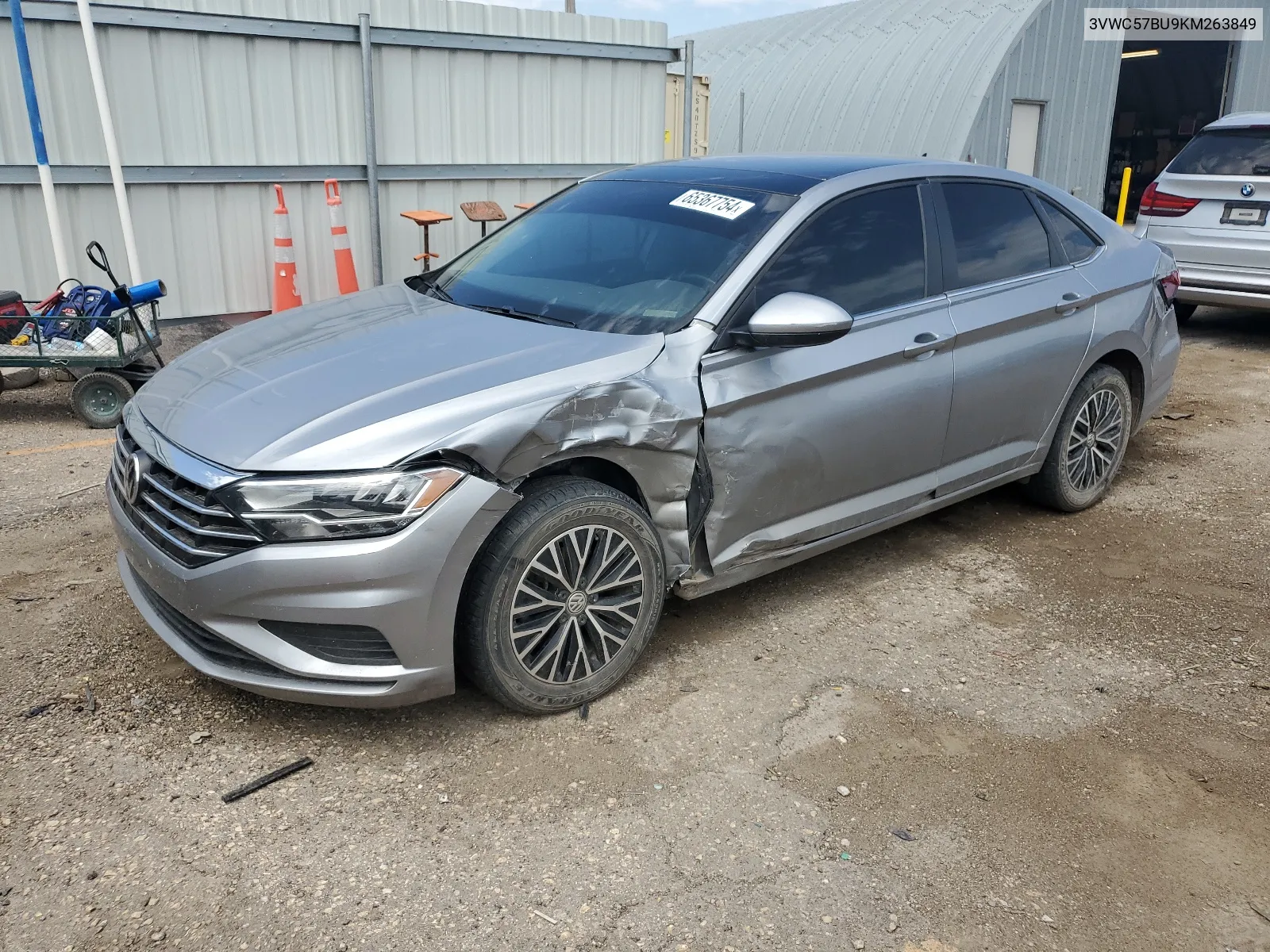 3VWC57BU9KM263849 2019 Volkswagen Jetta S