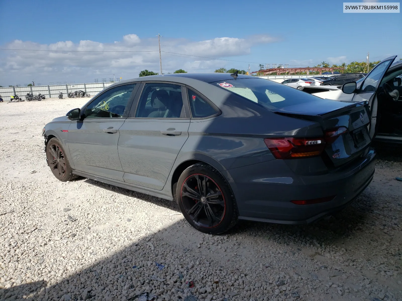 2019 Volkswagen Jetta Gli VIN: 3VW6T7BU8KM155998 Lot: 65390914