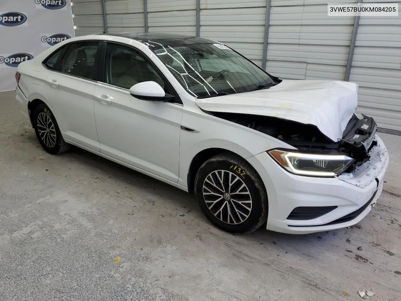 2019 Volkswagen Jetta Sel VIN: 3VWE57BU0KM084205 Lot: 65475724