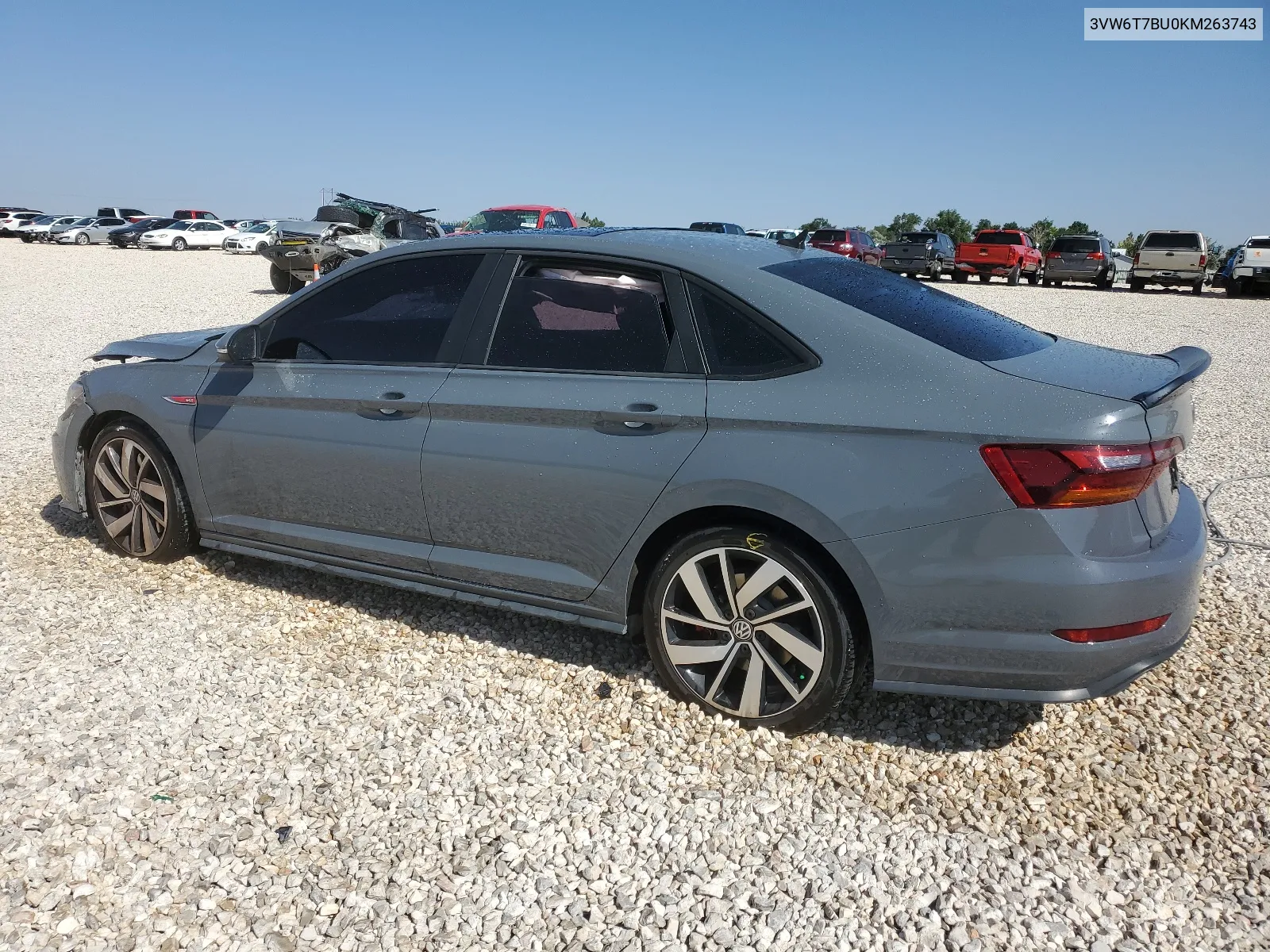 2019 Volkswagen Jetta Gli VIN: 3VW6T7BU0KM263743 Lot: 65482834